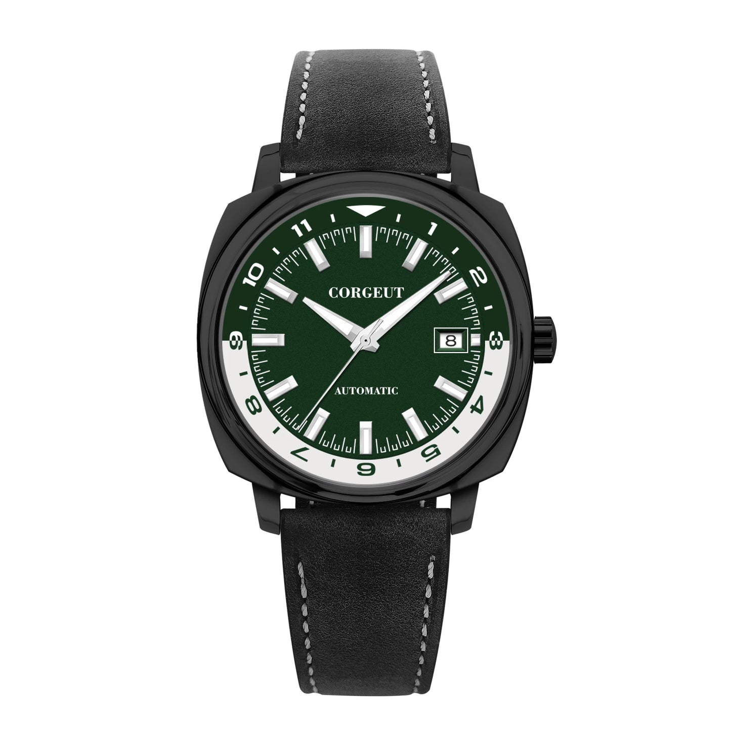 42Mm Classic Square Mechanical Watches for Men Japan NH35 Movement Sport Luxury Clock Pilot Men Wristwatch
