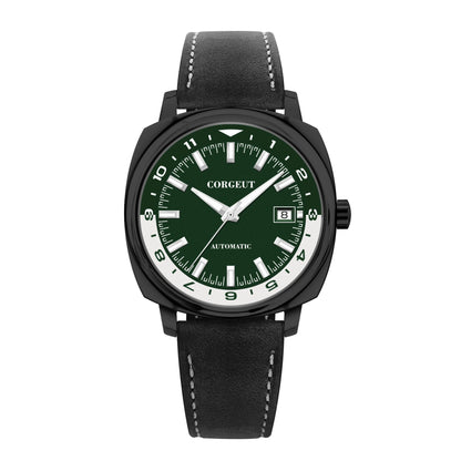 42Mm Classic Square Mechanical Watches for Men Japan NH35 Movement Sport Luxury Clock Pilot Men Wristwatch