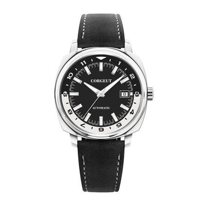 42Mm Classic Square Mechanical Watches for Men Japan NH35 Movement Sport Luxury Clock Pilot Men Wristwatch